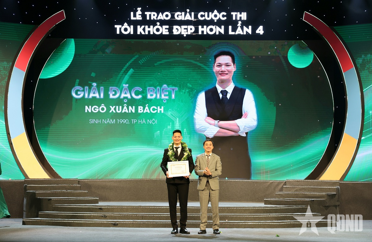 Trao giải cuộc thi Tôi khoẻ đẹp hơn lần thứ tư